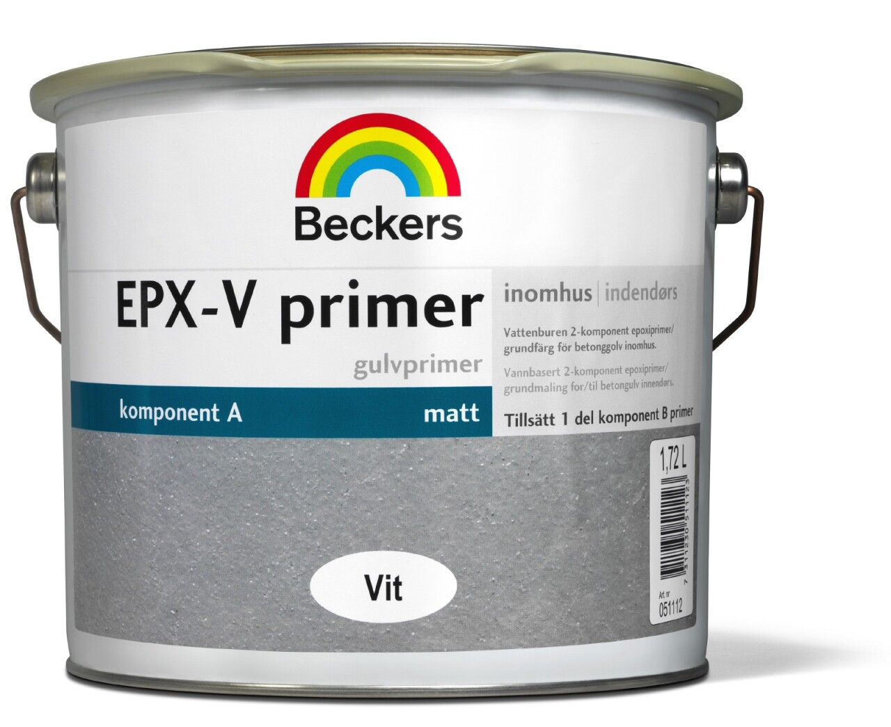 EPXV Primer Komponent A Beckers Maling