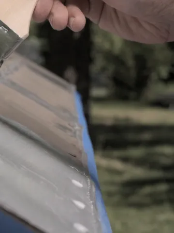 Måla plåt och metall