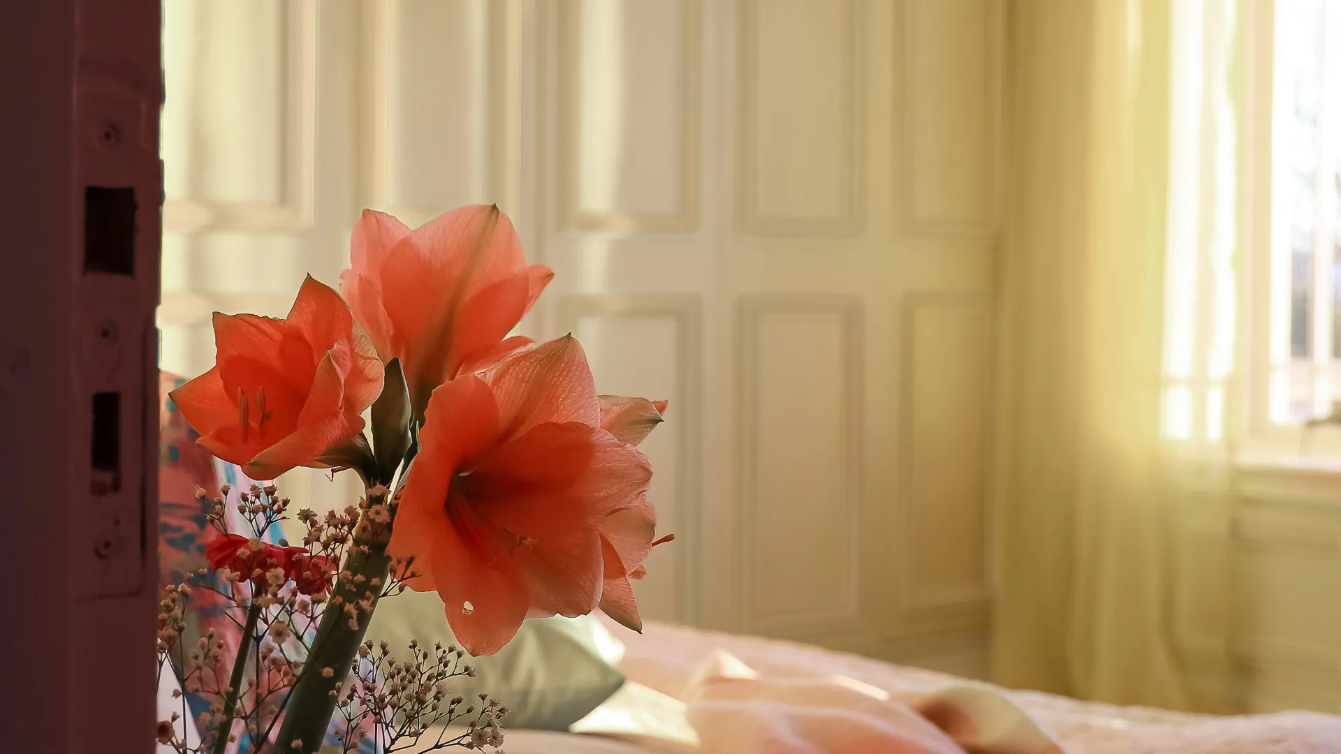 Mal barnerommmet blått med veggmaling til inspirasjon