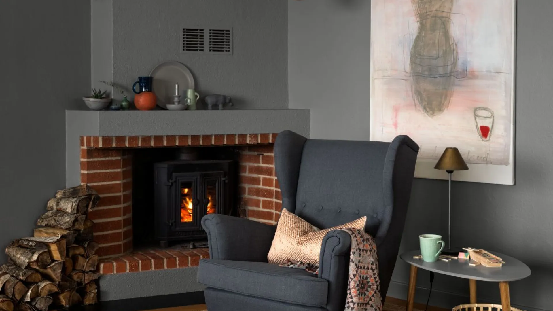 Stueinspo fra Beckers. Velg blandt flere grånyanser.