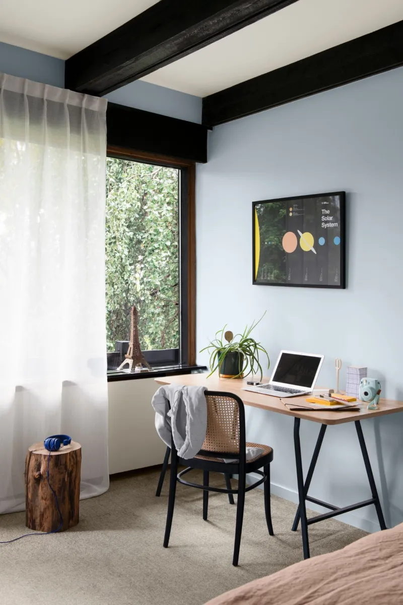 barnerom, ungdomsrom inspo til oppussing og fargevalg. Maling fra Beckers trendfargekart