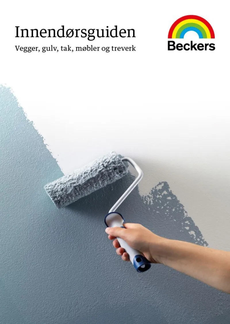 Innendørsguide på Beckers maleprodukter til innendørsprodukter 