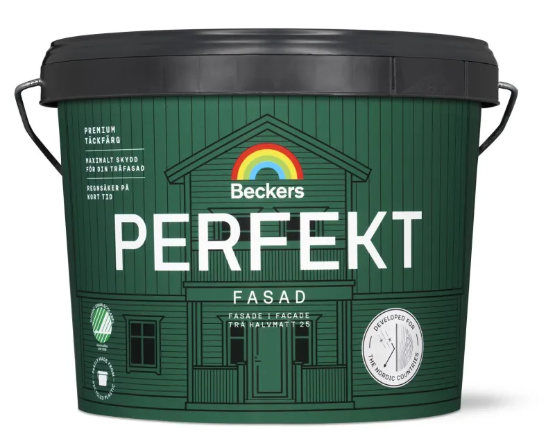 perfekt fasade plus med 15 års fargegaranti